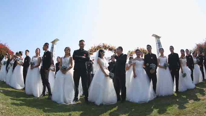 2019年集体婚礼 1图