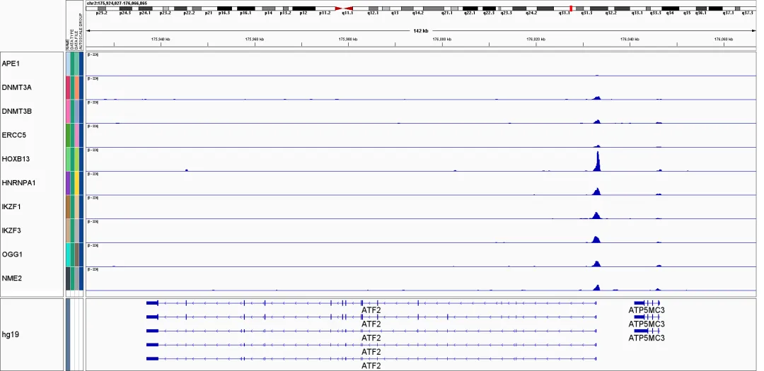 表观生物实测数据