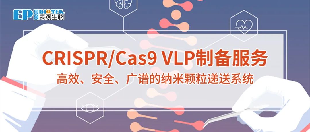 CRISPR/Cas9 VLP制备服务：高效、安全、广谱的纳米颗粒递送解决方案图