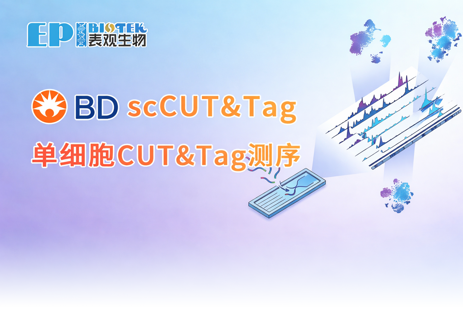 BD单细胞CUT&Tag | 解码单细胞组蛋白修饰图谱图
